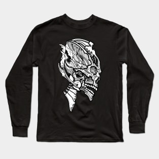 Mechanical Profile Long Sleeve T-Shirt